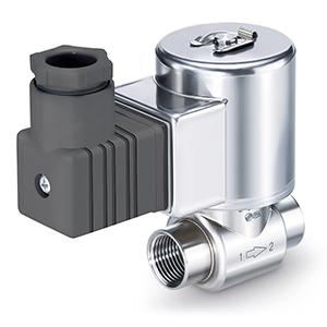 JSXS, 2 Port, Direct Operated, Solenoid Valve, 1/8&quot; to 3/8&quot;