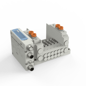 SS5Y3-12S, 3000 Series Manifold, Top Ported for EX260 Integrated-type for Output, Serial Transmission System