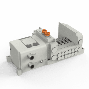 SS5Y3-12S, 3000 Series Manifold for Series EX250 Integrated (I/O) Serial Transmission System (IP67)