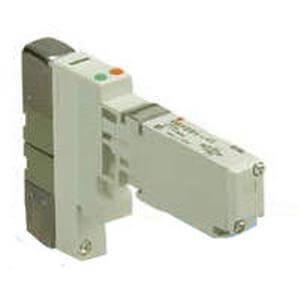 VQ1000 Series, VQ1*0*, 5 Port Solenoid Valve, Plug-in Type, Base Mounted, New Style