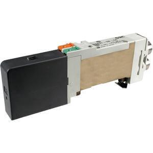 10-SQ2*31, 5 Port Solenoid Valve, Plug-in Unit, Clean Series