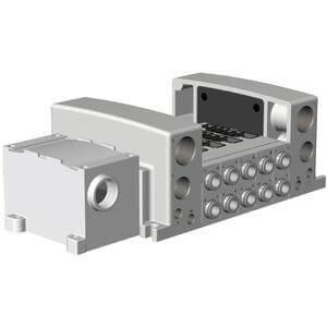 VQC5000 Manifold/Valve Assembly with Terminal Block Box