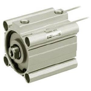 C(D)Q2*S-Z, Compact Cylinder, Double Acting, Single Rod, Anti-lateral Load