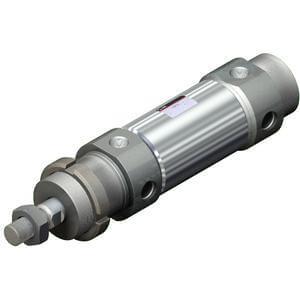 C76-XB6, Air Cylinder, Double Acting, Single Rod, High Temperature