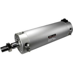 C(D)BG1*N/A, Air Cylinder, Double Acting, Single Rod, End Lock