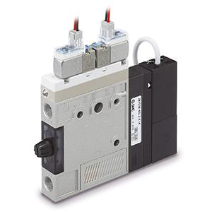 ZM, Vacuum Generator with Valve and Switch (Metric)