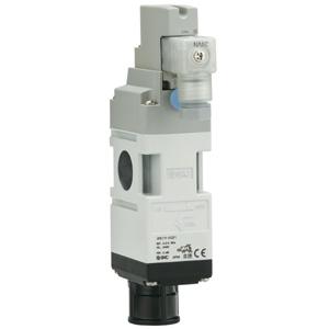 VP517/717, 3 Port Solenoid, Residual Pressure Relief, Modular Connection