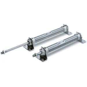 C(D)M2-Z, Air Cylinder, Single Acting, Spring Return/Extend