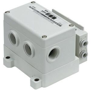 25A-SS5Y5-12S4, 5000 Series Manifold for Series EX126 Integrated (Output) Serial Transmission System (IP67)