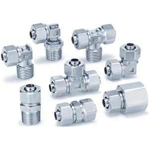 KFG2-F Stainless Steel 316 (FDA Compliant) Insert Fittings, Metric (R, Rc Threads)