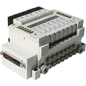 VV5Q11-F,1000 Series, Base Mounted Manifold, Plug-in Type, D-sub Connector