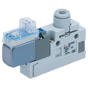 VQZ115, 100 Series,  3 Port Solenoid Valve, Body Ported