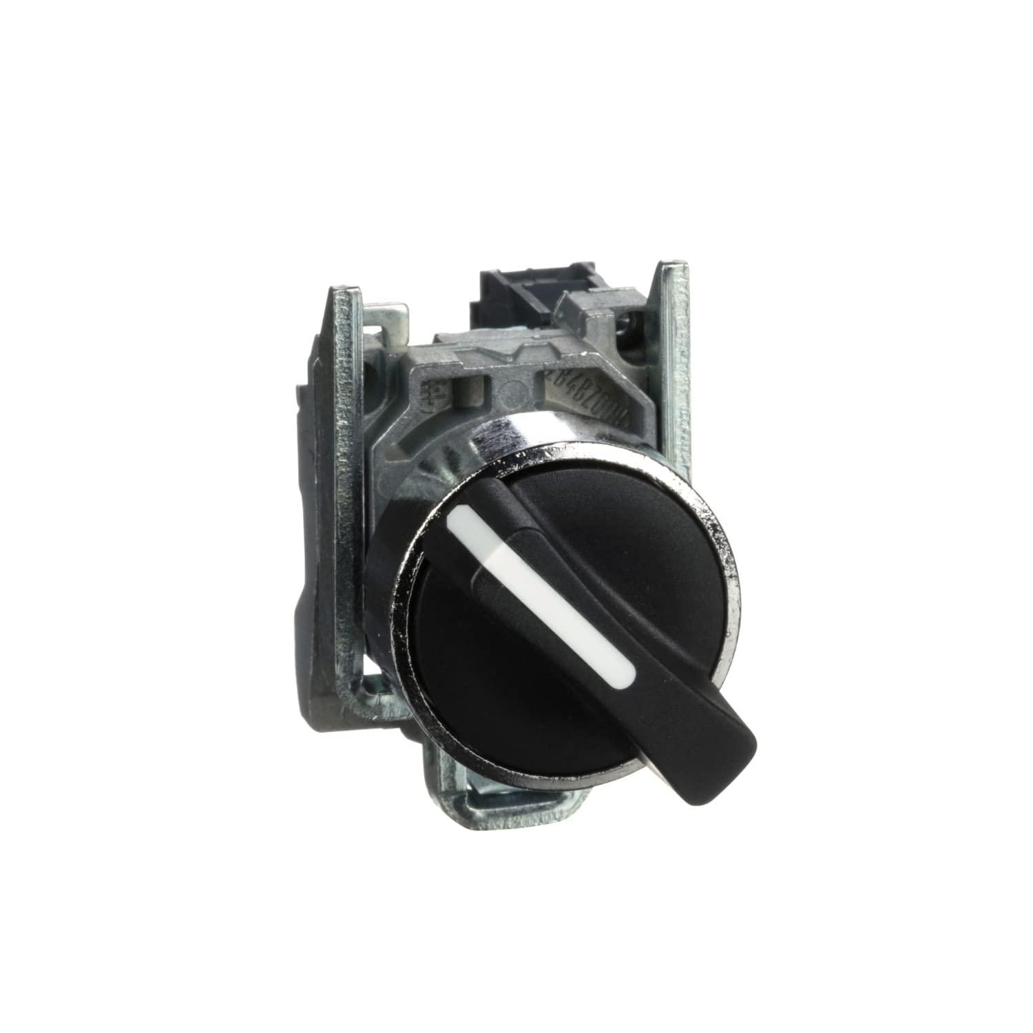 SCHNEIDER, XB4BD21, SELECTOR BUTTON, ZB4-BD2(HEAD) + ZB4-BZ101(BODY)