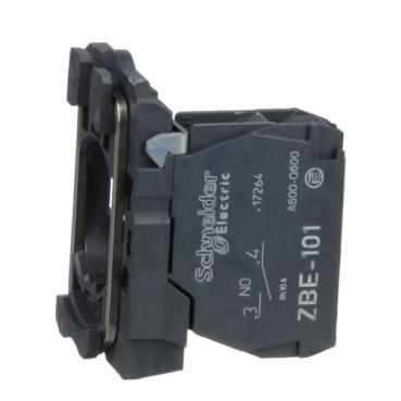 SCHNEIDER ELECTRIC TELEMECANIQUE, ZB5AZ101, AUXILIARY CONTACT BLOCK, RATED OPERATING CURRENT: AC-...
