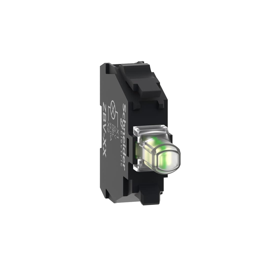 SCHNEIDER ELECTRIC, ZBVB1, LIGHT MODULE, LED, WHITE, SCREW, 24V, 0.1KG